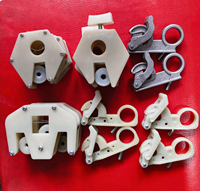 Clip de tension en nylon pour machine à étirer le cuir, clip de tension pour peau de mouton, clip de fixation pour coussin en laine, pièce de rechange pour tannerie