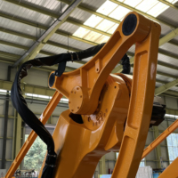 Robot de manutention industriel automatique, bras robotique pour la palettisation en entrepôt, le chargement, le déchargement et l'empilage de cartons, sacs et boîtes