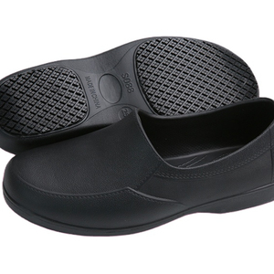 BOYA Wholesale Best Girl Retail Nonslip Anti slip <strong>Clogs</strong> <strong>Kitchen</strong> Esd Leather Working Anti slip Chef Shoes - Product Image 2