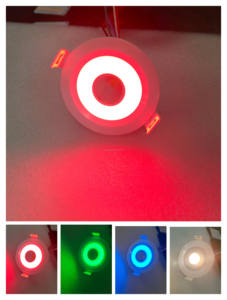 بينوري 12w 24v Loxone Pwm Rgbw راحة ذكي LED Downlight KNX GVS Dali Dt8 DMX Casambi Tuya RGBCCT Spot - Product Image 2