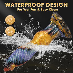 Vibromasseur rétractable fantaisie pour adultes en forme d'animal, avec 7 fréquences et télécommande, pour usage <span class=keywords><strong>canin</strong></span> - Product Image 5