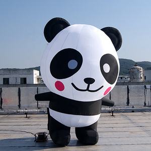 Decoración al aire libre, modelo de Panda inflable, mascota inflable de panda gigante para exteriores, promoción de <span class=keywords><strong>Anime</strong></span> - Product Image 1