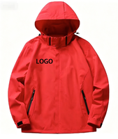 Veste Softshell Premium pour Hommes Grande Taille, Hiver, Imperméable, Coupe-Vent, Professionnelle, avec Fermeture Éclair, Faible MOQ