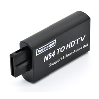 Convertisseur N64 vers HD Console de jeu 1080P Adaptateur NGC vers HDTV Plug and Play pour SNES avec sortie audio 3.5mm