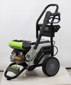 เครื่องฉีดน้ำแรงดันสูงขนาดเล็ก 100 บาร์ 220 โวลต์ สำหรับล้างรถ ปั๊มไฟฟ้าพลาสติก เครื่องฉีดน้ำแรงดันสูงแบบพกพา เป็นมิตรกับสิ่งแวดล้อม - Product Image 3