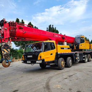 Équipement de levage de charges lourdes – Grue sur camion hydraulique Sany d'occasion de 50 tonnes à haute durabilité pour les projets - Product Image 1