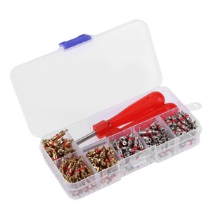 Kit de Válvulas para Neumáticos, 242 Piezas, Tamaño Estándar, Herramientas de Reparación de Válvulas sin Cámara de Cobre con Juego de Destornilladores - Product Image 5