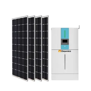 3000 w 5000 w 100000 w 15 kw solarstromsystem all-in-one-kit 3 kw solarenergiesystem für dc ac elektrischer solargenerator