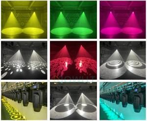 Projecteur de scène LED 400W 3IN1+CTO+CMY+ZOOM à tête mobile avec contrôle <span class=keywords><strong>DMX</strong></span> pour événements, clubs, DJ, bars, mariages, discothèques, théâtres - Product Image 4