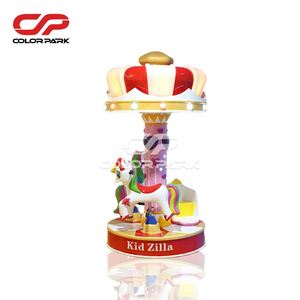 Parc d'attractions intérieur coloré, nouveau manège pour enfants, manège à monnayeur de luxe pour 3 joueurs - Product Image 5