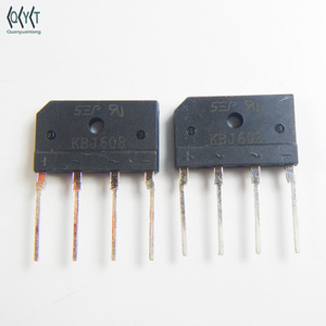 Thương hiệu mới ban đầu kbj608g In-Line SIP-4 608g 6A/800V cầu chỉnh lưu cầu phẳng Stack - Product Image 3