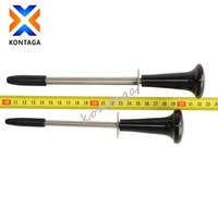 Aiguille de ponction et de distension pour animaux, trocart métallique pour ovins, aiguille de dégonflement du rumen pour bovins, trocart vétérinaire pour le bétail