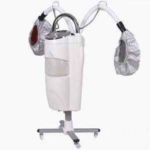 Appareil de soin capillaire ultrasonique vertical professionnel pour salon de beauté et spa, avec deux casques - Product Image 6