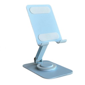EMONITA Metal Desktop Phone Stand Alloy Rotating <b>Tablet</b> <b>Holder</b> Portable For Home Office Use - Product Image 5