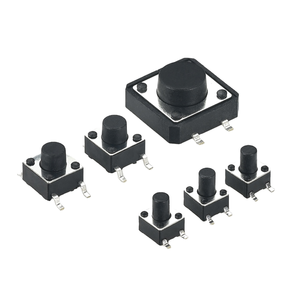 12*12MM saklar Tact SMT kunci sendiri 4PIN 12MM * 12MM tombol tekan SMD saklar Tact bahan kuningan tahan air 5V/12V/250V - Product Image 2