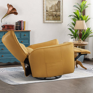 Doser vải hiện đại điện một chỗ ngồi xoay và <span class=keywords><strong>Rocker</strong></span> ngồi có thể ngả với tựa lưng rộng cho đồ nội thất phòng khách - Product Image 2