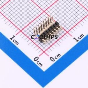 HX PZ1.0-2x8P WZ Pin Header Bent Lead Through Hole,P=1mm Connector ( Pin Structure: 2x8P )( Pitch: 1mm )( Row Spacing: 1mm ) - Product Image 1