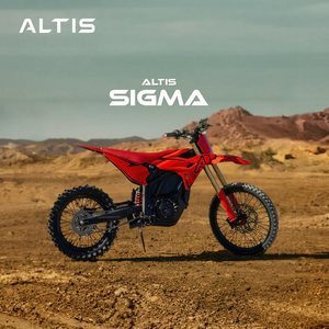 Moto tout-terrain Altis Dirt Bike, couple de 601 Nm, moteur de 25 kW, batterie lithium-ion de 35 Ah, refroidissement par air, roues à rayons, motocross - Product Image 1