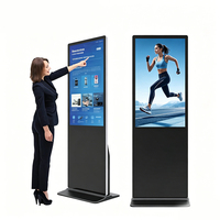 Kiosco con Pantalla Táctil LCD de 55 Pulgadas, Android/Windows, Reproductor de Publicidad, Ultra Delgado, para Interiores, Señalización Digital