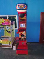 Machine de boxe d'arcade Dragon Punch pour adultes, à monnayeur, en métal, avec tension 110-240V