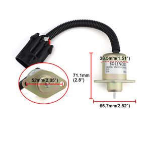 Válvula de corte de combustible Yanmar Kubota 1503ES-12A5UC9S SA-4561-T, interruptor de apagado de motor diésel para Kubota estilo occidental - Product Image 2
