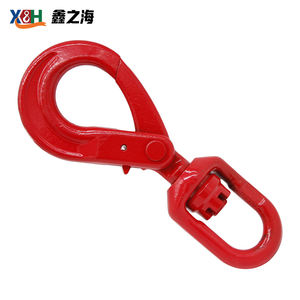 خطاف دوار G80 مع قفل أمان لسلاسل الرفع الثقيلة للرافعات - Product Image 4