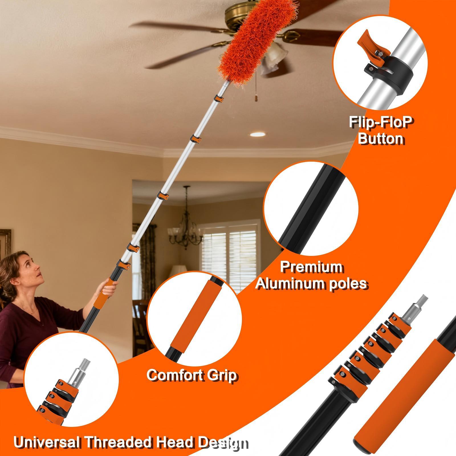 Kit de nettoyage orange 4,8 m
