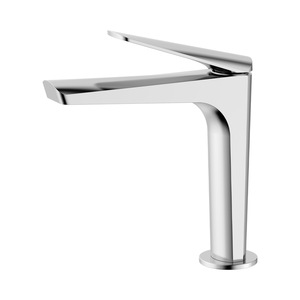 Single Handle Basin Faucet Copper Single Hole <b>Deck</b> Mounted Anti Splash Bathroom Faucet - Product Image 2