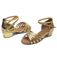 Chaussures de danse classiques à talons bas pour femmes, souliers de dames, latine, pour la danse, collection 601