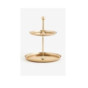 Elegante soporte de pastel de metal para bodas y ocasiones especiales Diseño elegante duradero Perfecto para exhibir pasteles y pasteles - Product Image 4