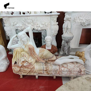 Tostone Villa extérieure moderne Jardin Parc Sculpture d'eau Sculpture en calcaire personnalisée pour la décoration extérieure classique de l'<span class=keywords><strong>Asie</strong></span> - Product Image 5