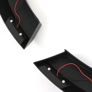 Élargisseur d'aile de voiture personnalisé en plastique, <span class=keywords><strong>noir</strong></span>, avec LED, emballage carton 6 mois, compatible F150 2021-2025 - Product Image 4