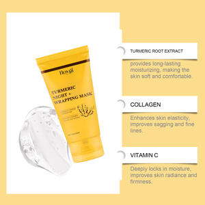 <span class=keywords><strong>Masque</strong></span> facial peel-off hydratant et blanchissant au curcuma et à la niacinamide, essence de beauté végane bio anti-rides – Meilleure vente - Product Image 3