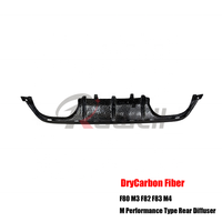 Diffuseur arrière en fibre de carbone style F80 MP pour BMW F80 M3 F82 F83 M4 2015+ - Diffuseur arrière - Modèles de voitures