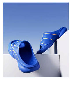 Pantuflas EVA de Alta Resiliencia para Hombre, Amortiguación Responsiva, Suela Antideslizante, para Casa, Taller, Oficina, Tallas 36-47 EU, Ligeras - Product Image 6