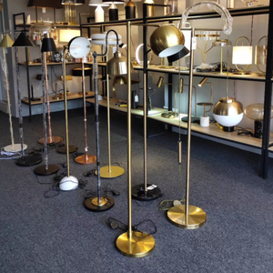 Lampadaire d'hôtel avec <span class=keywords><strong>abat</strong></span>-<span class=keywords><strong>jour</strong></span> en tissu noir, lampes sur pied approuvées, décoration de salon, lampe sur pied en bambou - Product Image 5