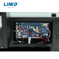 Imprimante DTF LINKO L-402 Mini A3 Nouvelle 30cm Double Tête d'impression I1600/XP600 Machine d'impression DTF automatique pour T-shirt avec encre pigmentée