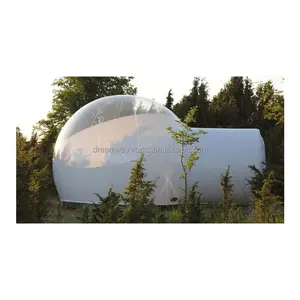 2024户外野营充气透明空气圆顶球形帐篷出售