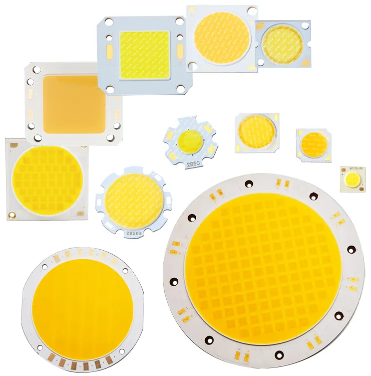 Best seller Flip Chip COB LED Chip 5W-6000W 1414 2828 1919 4046 8872 LED COB di alta qualità per illuminazione interna ed esterna