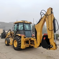 WZ30-25 Backhoe Loader Wheel Loader Kedalaman Penggalian 4.4m Bucket 1m 4WD Mesin Yuchai Pompa Changjiang Gear Garansi 1 Tahun Tinggi