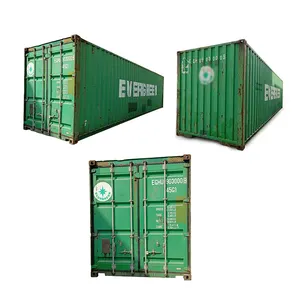 حاويات Swwls مستعملة 20 قدمًا و40 قدمًا حاويات فارغة جافة للشحن للبيع من شنتشن وغوانزو وكينغداو إلى لوجستيات الولايات المتحدة