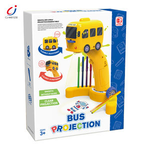 Chengji enfants <span class=keywords><strong>dessin</strong></span> projecteur jouet Kits d'interaction créative autobus <span class=keywords><strong>scolaire</strong></span> apprentissage autres jouets éducatifs <span class=keywords><strong>dessin</strong></span> jouets ensemble - Product Image 5