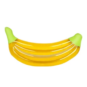 OBL Neuheiten Bananen pool schwimmt für Erwachsene Aufblasbarer Riesen frucht pool schwimmt Spielzeug Schwimm ring Aufblasbare Fahrt auf Matte