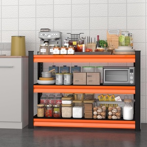 Multi-layer Light Medium Duty Steel Shelving Rack <b>Shelves</b> Shelving Warehouse Storage Rack - Product Image 4
