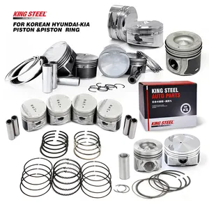 Diesel Turbo Pistons Ring Set Car Engine Piston For KIA Hyundai 3.5 Getz 75.5mm D6AV Sonata 2.4 Veloster G6CU Elantra D4EB 4D56