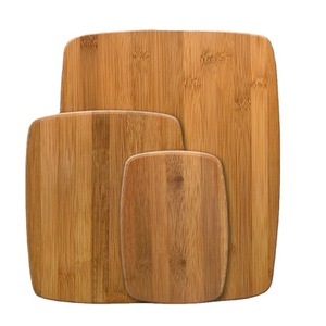 Bamboo Chopping Boards Set 3Pc Rectangle <b>Wood</b> Cutting Board Kitchen Multi Functional Fruit Slicing <b>Block</b> - Product Image 5