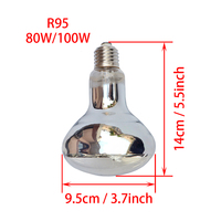 Lampe à vapeur de mercure autonome tout-en-un pour reptiles, UVA UVB, chauffante et chauffe-plage, favorise la production de vitamine D3 et de calcium chez les reptiles