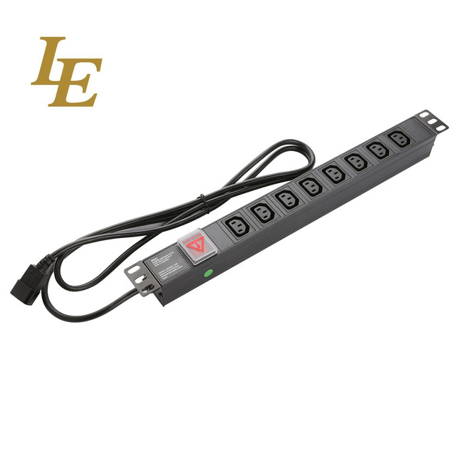 Wholesale IEC320 C13 C14 C19 Cabinet PDU with Circuit Breaker Switch Optional