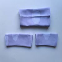 Ensemble de protection sportive en nylon et élasthanne pour enfants, manchon de compression pour le genou, le coude, le poignet, la cheville, soulagement de la douleur, respirant
