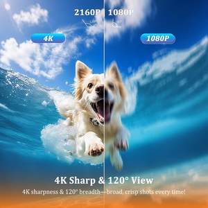 Caméra d'action UHD Pro 4K WiFi étanche, caméra corporelle portable pour le sport avec accessoires - Product Image 3